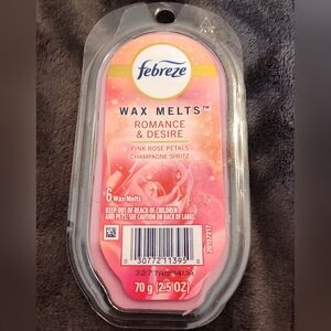 Febreze Wax Melts Pink Rose Petals